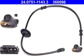 Capteur, vitesse de roue ATE 360096 